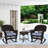 Starner 2 - Person Patio Conversation Set with Cushions-248589673-248589695