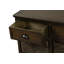 Armoire de rangement en bois Bueno avec deux tiroirs et quatre paniers en rotin classique-422277993