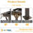 10x12 Hardtop Gazebo Aluminum Metal Gazebos Galvanized Steel Double Roof Permanent Hardtop Gazebo with Netting and Curtains Aluminum Frame Steel Gazebos for Deck, Lawns and Backyard-113581896