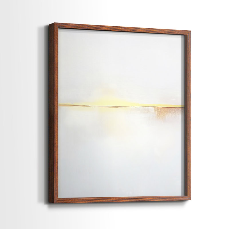 "ABSTRACT Series DCXCIX" par J Paul, H 11 po x l 9 po, Noyer
