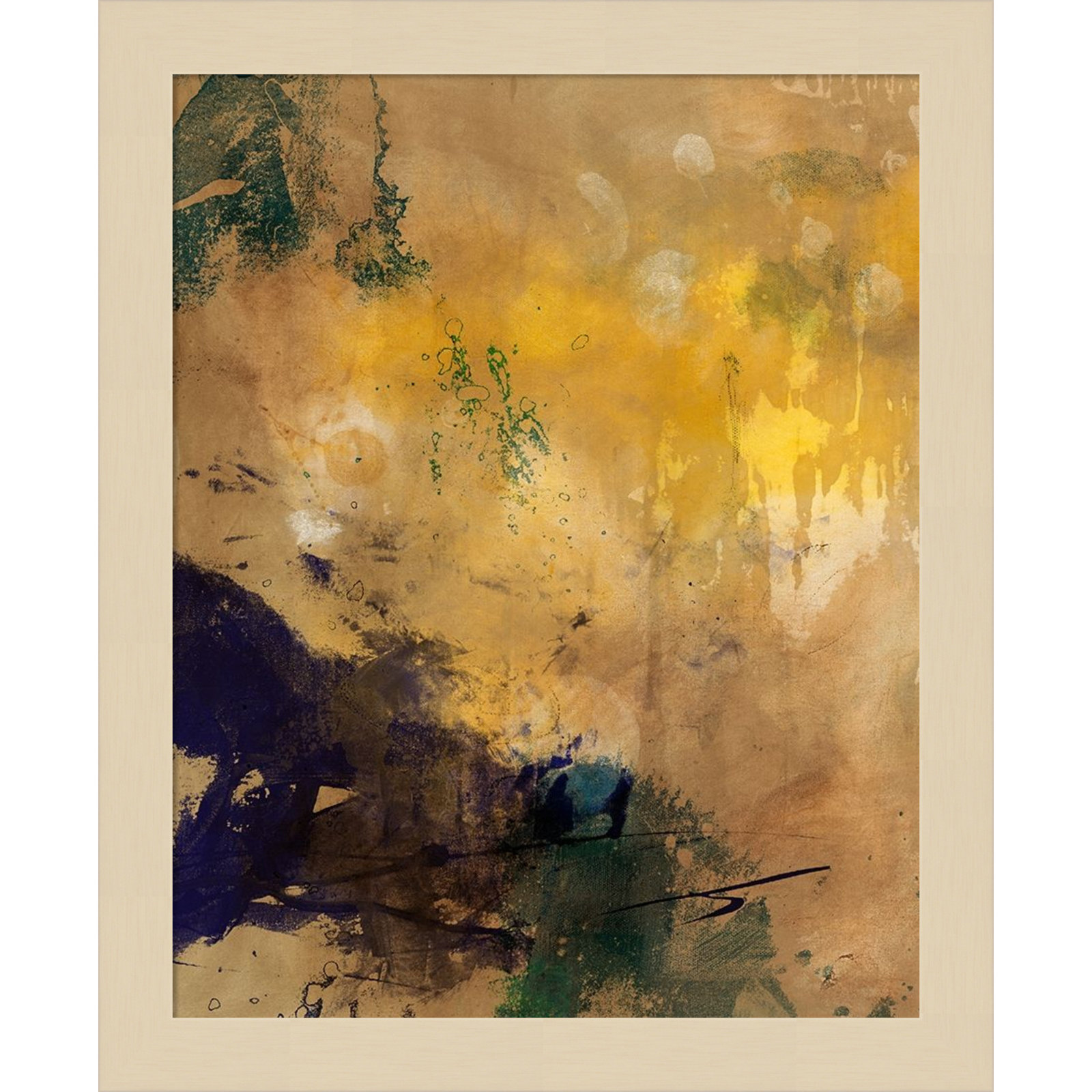 Flagler "Amber Haze II" Print, Brown, 13" H x 11" W
