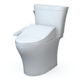 Aquia® Dual-Flush Elongated Two-Piece Toilet with Tornado Flush (Seat Included)