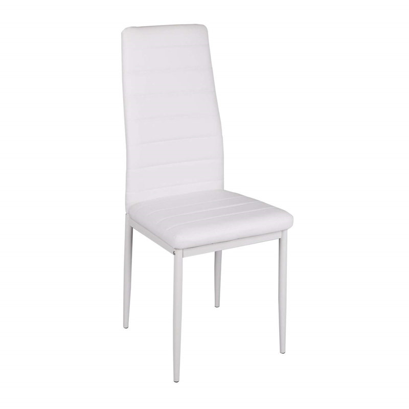 Cassondra 2 - Person Dining Set, Grey, White