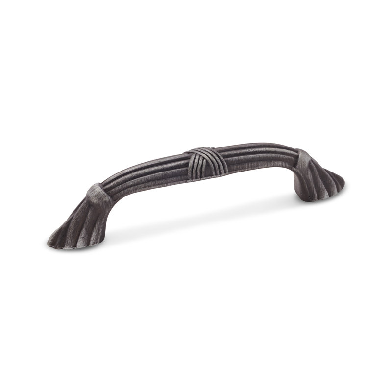 CP Series 3 1/2" Center to Center Arch Pull, Distressed Nickel, 3"