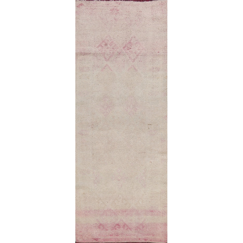 Tapis de couloir oriental Oushak Mute