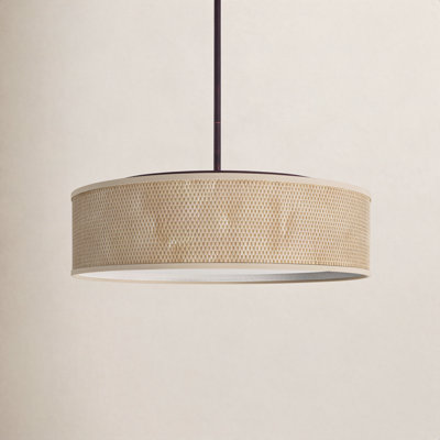 Jessalyn 5 - Light Dimmable Drum Chandelier
