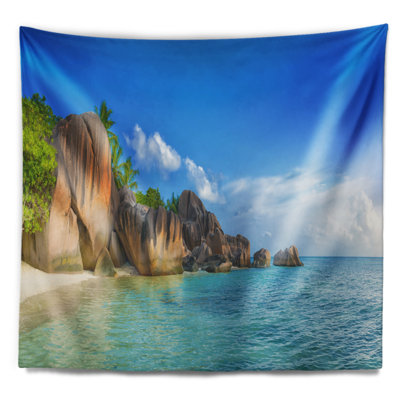 Tapisserie en mer de seascape fantastique seychelles