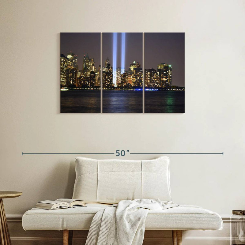 Lumières Sirci NYC Skyline, H 24 po x l 38 po