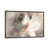 Dark Rustic Gray Framed Canvas