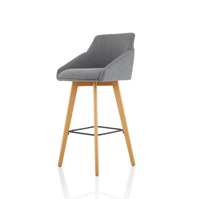 Rosewood 80cm Bar Stool, Grey