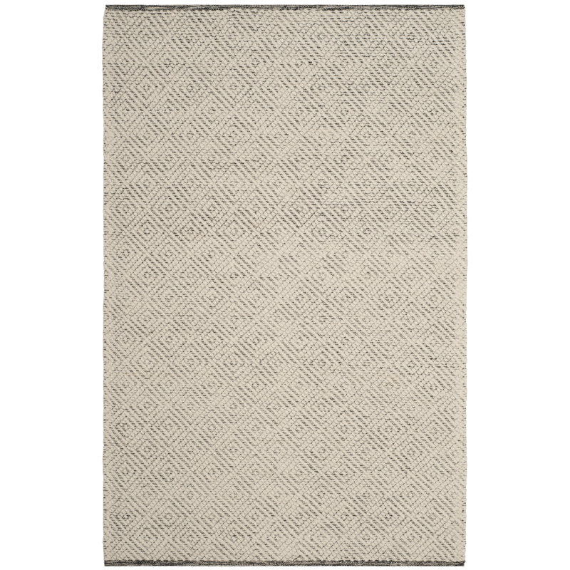 Irish Chain Hand Woven Area Rug, Rectangle 122 x 183 cm