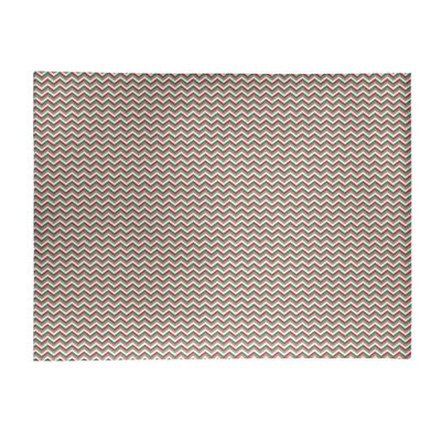 Chenille Chevron Indoor Rug