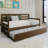 Oeds 81.1'' W Rubberwood Daybed-130482950