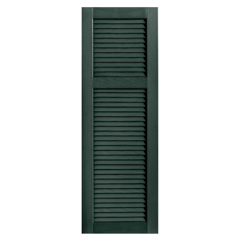 Paire de volets à persienne droite, 59 po, Pin, 16 po