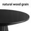 Table de bout ronde en bois 19,9 po Albertice
