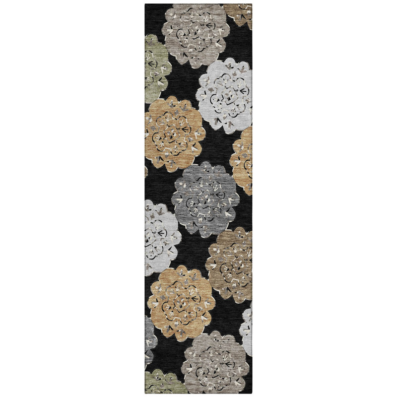 Machine Washable Indoor/Outdoor Chantille ACN2353 Casual Rug, Runner 2'3" x 7'6"