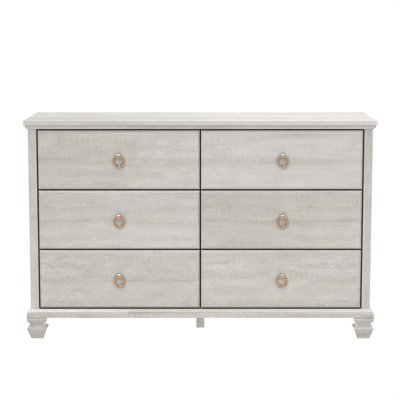 Weston Traditional 46.3" W 6 Drawer Dresser