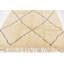 Tapis en laine beige noué la 6 pi 7 po x 9 pi 8 po one-of-kind Stehouse