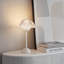 SELENE 16.3" Plug-In Modern Table Lamp, Striped Acrylic Mushroom Desk Lamp, 4-Stage Touch Dimmable LED Night Light with Memory Function for Bedroom Nightstands, Home Office, Bedside-1712410853