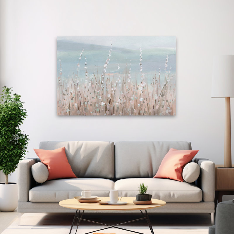 Contemporain et bord de mer, H 60 po x l 40 po