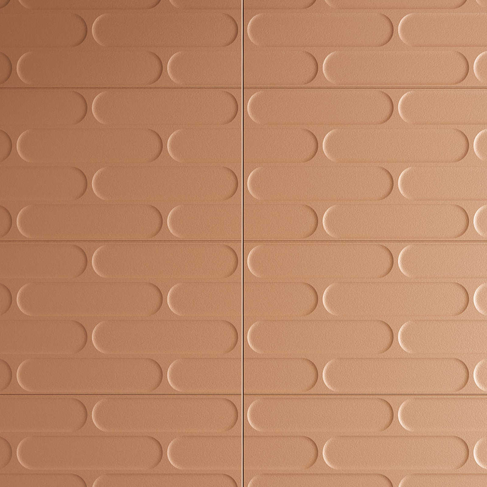 Biscotti 12" x 24" Wall Tile, Cotto Orange Brick