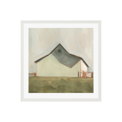Serene Barn V Painting by Emma Scarvey