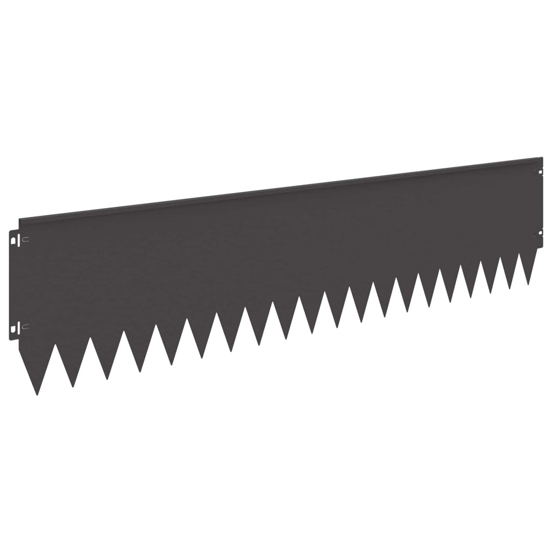 15cm H x 103cm W Steel Lawn Edging