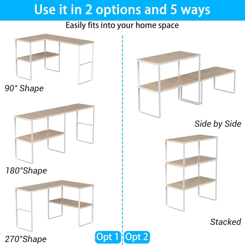 Countertop Organizer Corner Shelf