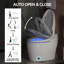Toilette intelligente bidet intelligente avec ouverture / fermeture automatique, sécheuse et eau chaude pour une hygiène et un confort améliorés