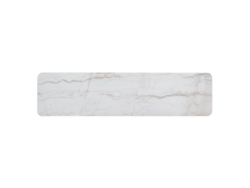 Durham Oak Wood with Grecian White Marble Top 72" Console Table