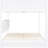 Bunk Bed With & Storage, Queen Over Queen, White Bed, - Reliable Construction Storage-1641180111