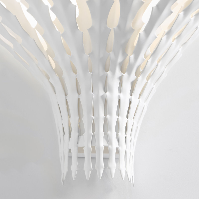 AERIN Hampton Wall Light, Plaster White