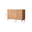 Armoire d'appoint en bois de cerisier moderne simple