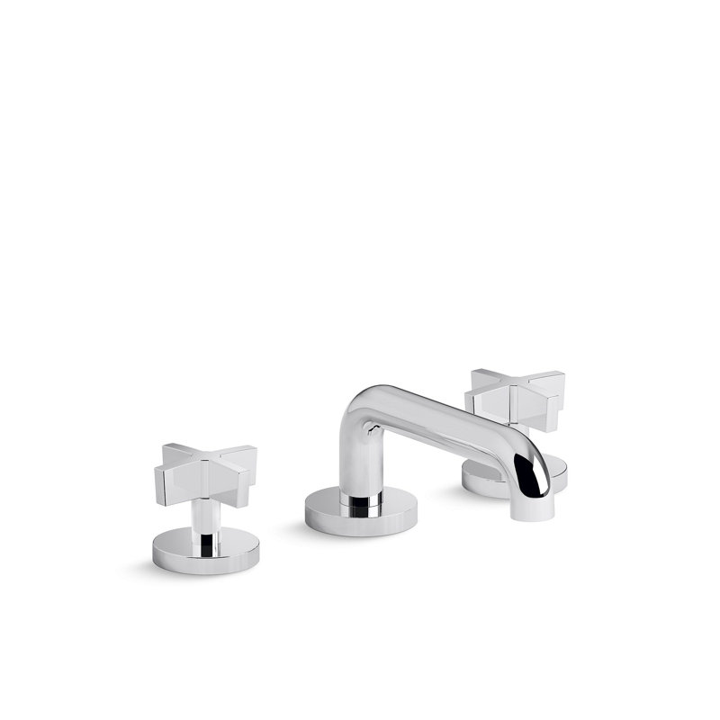 One™ Sink Faucet, Low Spout, Chrome, Cross Handle