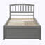 Lit plateforme simple avec rangement-179747619