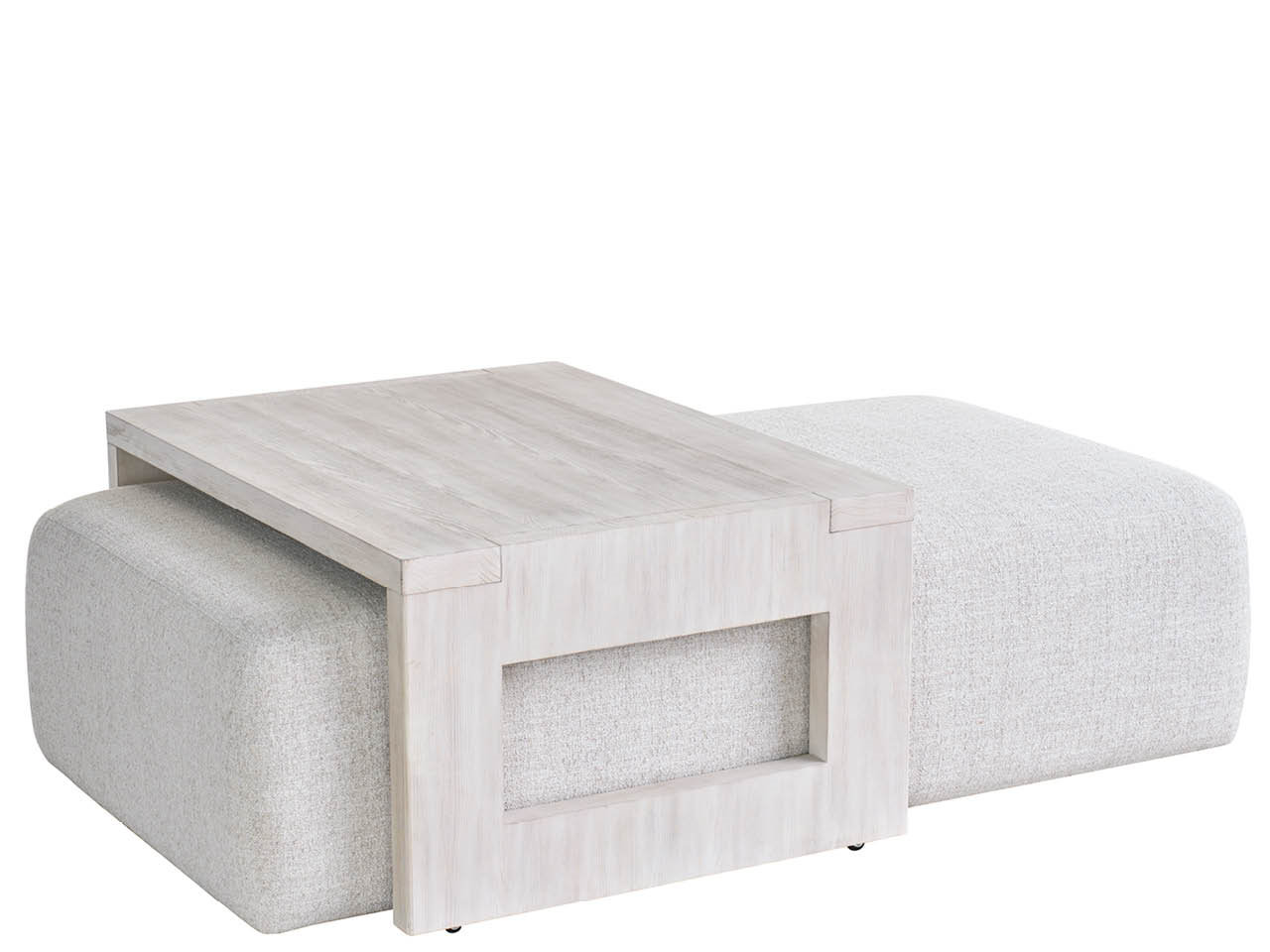 Baxley Nesting Coffee Table, Ivory