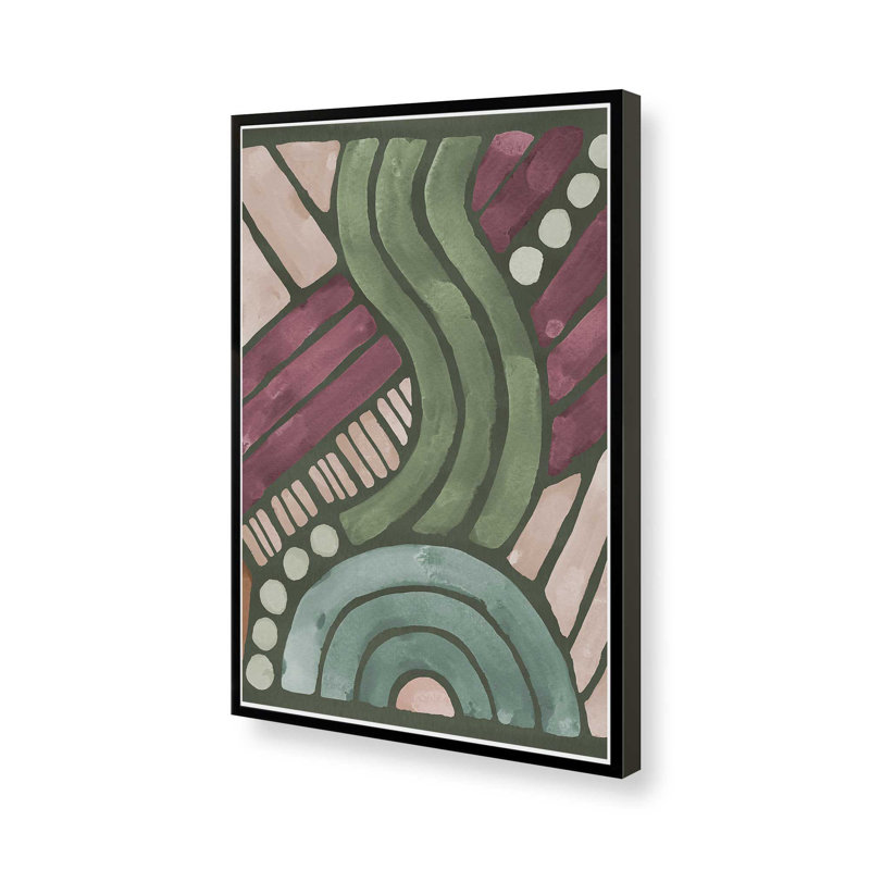«Impressions VII» par Dina June, reproduction d'art, H 40 po x l 30 po, Noir