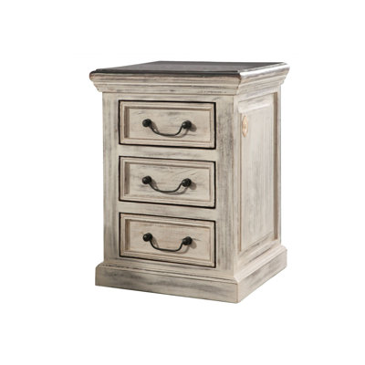 Castle Solid Wood 45 cm W Chest of 3 Drawers