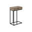 Table d'appoint Shelyn, en forme de C, bout, côté, collation, tiroir de rangement, salon, chambre à coucher, métal-983214057-947325404