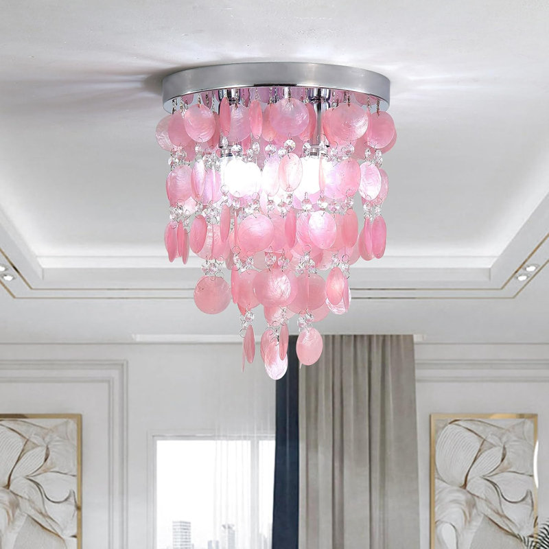 Lustre de plafond moderne, Rose