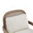 Marindale 26.6'' Mid-Century Modern Accent Chair With Rattan Backrest And Rubberwood Frame-115606368-115606374