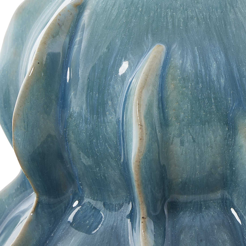 Uttermost Ocean Wave Outdoor Glazed Vases Set/2