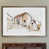 Espresso Framed Canvas