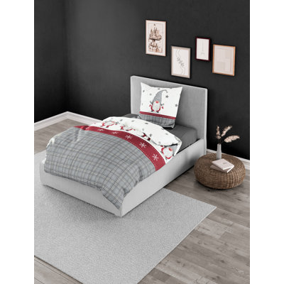 No Pattern Duvet Cover Set with Pillowcases