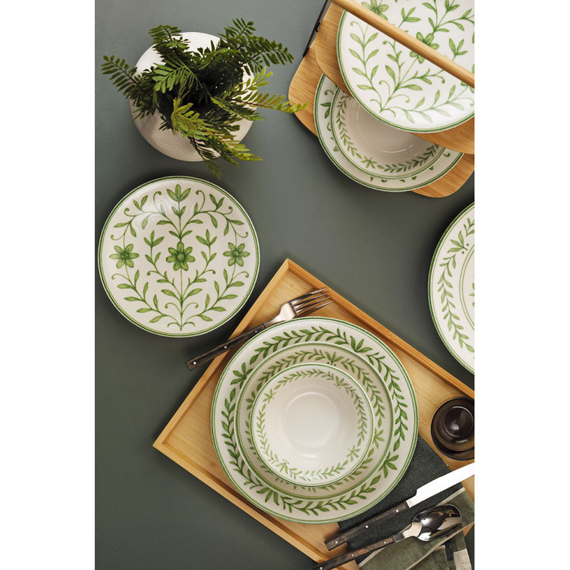 Service de vaisselle, Vert