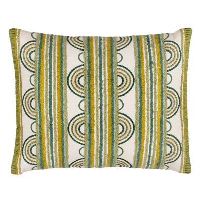 Cotton Lumbar Rectangular Pillow Cover