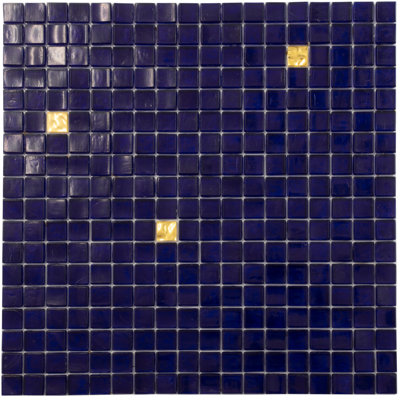 Mingles 0.6" x 0.6" Glass Mosaic Grid Wall & Floor Tile
