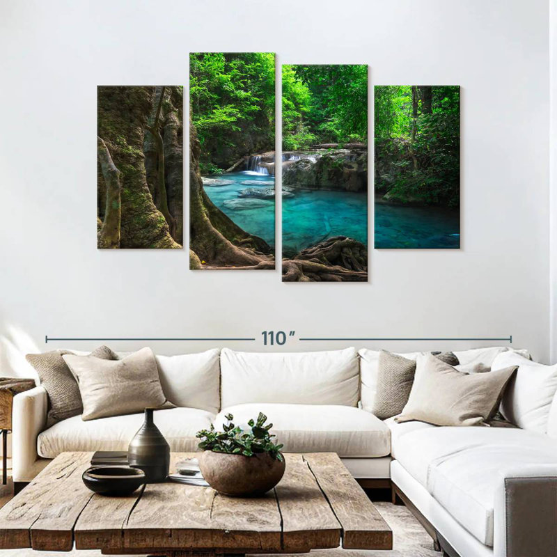Cascade Alvord Erawan Jungle, H 54 po x l 84 po