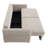 Haran Fabric Pull-Out Sleeper With Storage