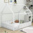 Kazafani Full Wood House Platform Bed-1977940781